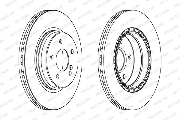 Brake Disc (DDF1764)