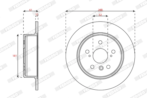 Brake Disc (DDF2160)