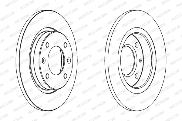 Brake Disc (DDF238)