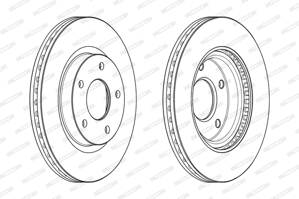Brake Disc (DDF2100C)