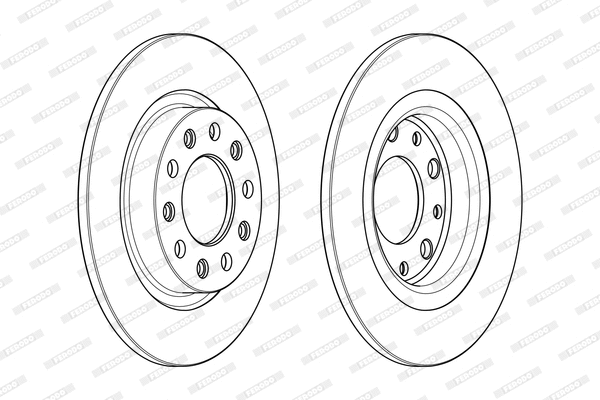 Brake Disc (DDF2333C)