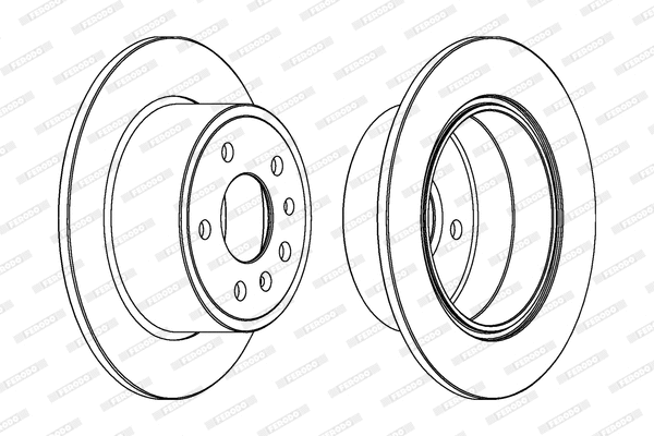 Brake Disc (DDF561)