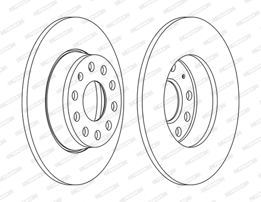 Brake Disc (DDF1895C-D)