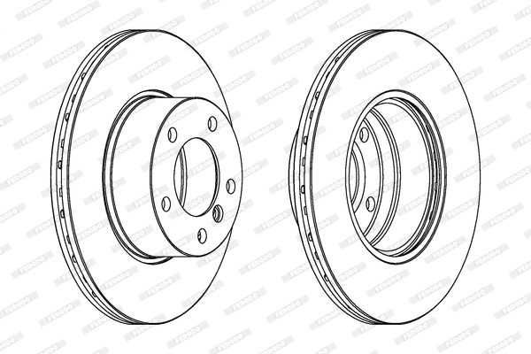 Brake Disc (DDF834)