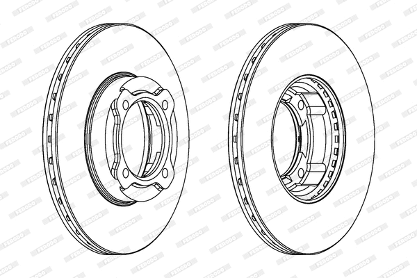 Brake Disc (DDF941)