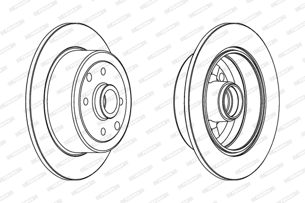 Brake Disc (DDF242)