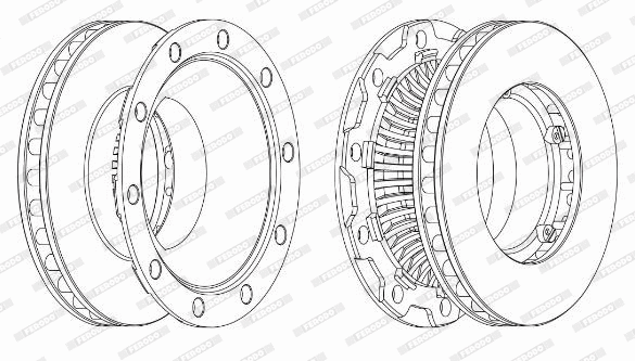 Brake Disc (FCR253A)