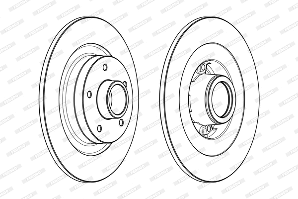 Brake Disc (DDF2185-1)