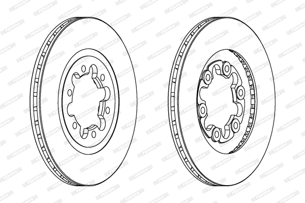 Brake Disc (DDF608)