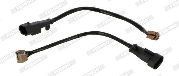 Warning Contact, brake pad wear