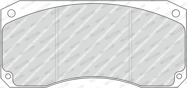 Brake Pad Set, disc brake (FCV769)