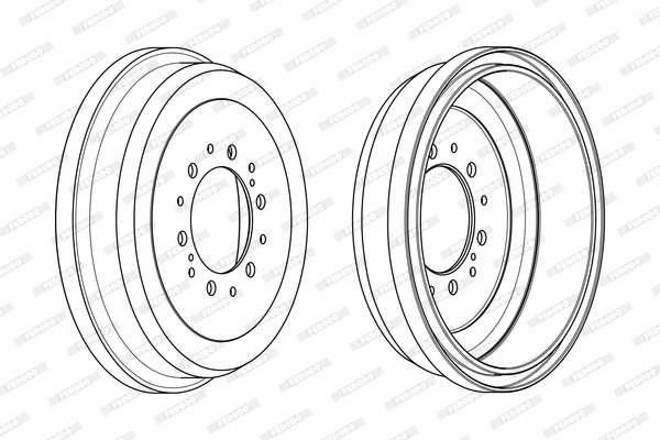 Brake Drum (FDR329091)