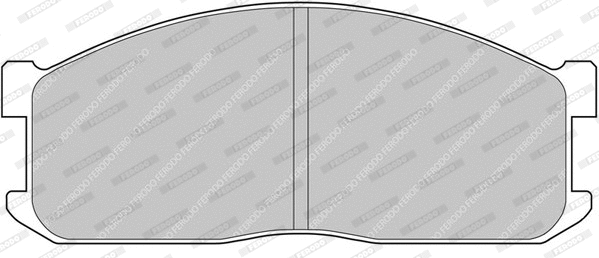 Brake Pad Set, disc brake (FVR547)