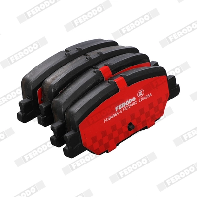 Brake Pad Set, disc brake (FDB4964-S)