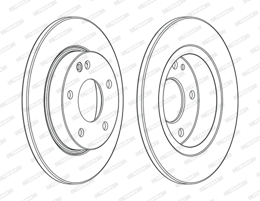 Brake Disc (DDF1034C)