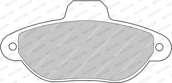 Brake Pad Set, disc brake (FDB1066)