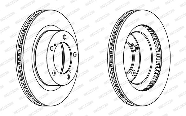 Brake Disc (DDF1798C-1)