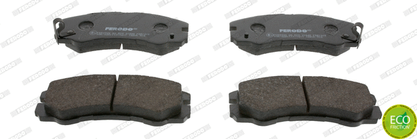 Brake Pad Set, disc brake (FDB1015)