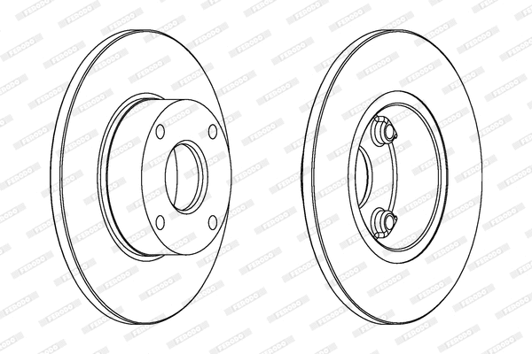 Brake Disc (DDF753)