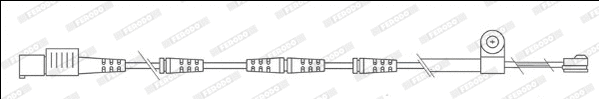 Warning Contact, brake pad wear (FWI350)