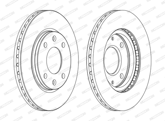 Brake Disc (DDF214P-D)