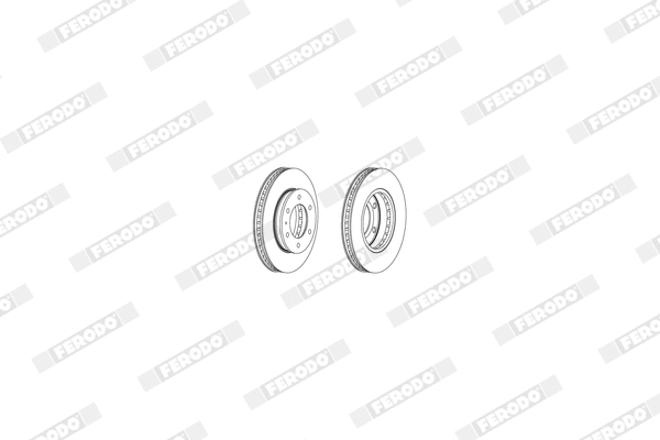 Brake Disc (DDF2296X)