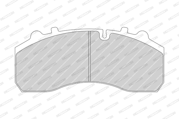Brake Pad Set, disc brake (FCV1366)