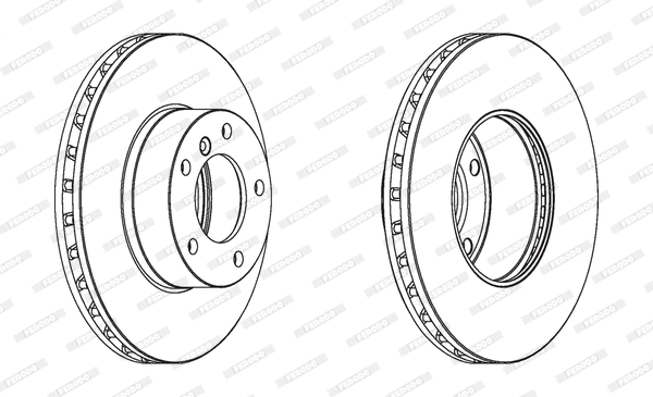 Brake Disc (DDF1891)