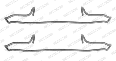 Accessory Kit, disc brake pad (FBA526)