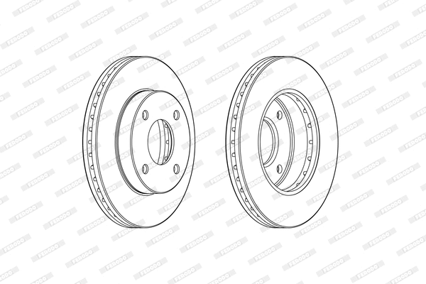 Brake Disc (DDF2134C)