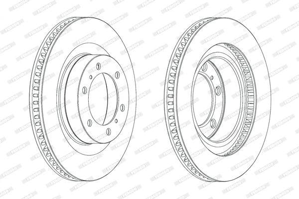 Brake Disc (DDF2093C)
