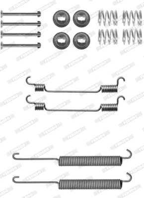 Accessory Kit, brake shoes (FBA228)