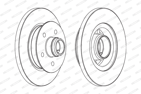 Brake Disc (DDF542)
