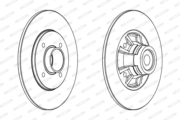 Brake Disc (DDF1516)
