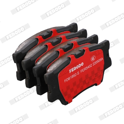 Brake Pad Set, disc brake (FDB1892-S)