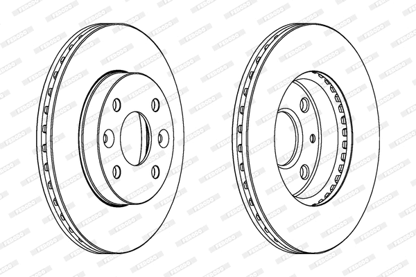 Brake Disc (DDF854)