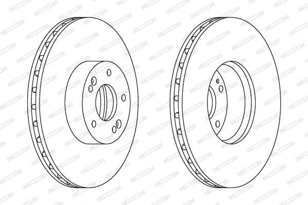 Brake Disc (DDF1631)