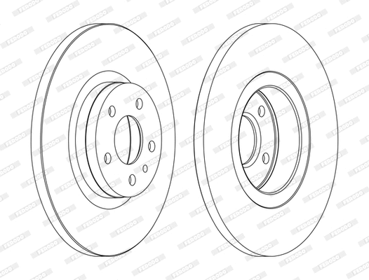 Brake Disc (DDF1057C)