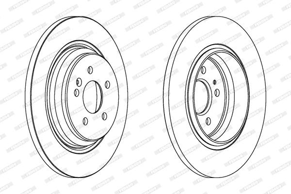 Brake Disc (DDF1099)