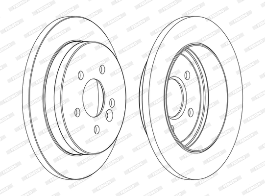 Brake Disc (DDF1037C)