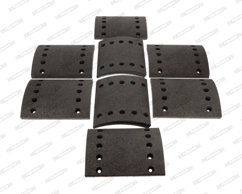 Brake Lining Kit, drum brake (K19892.0-F3504)