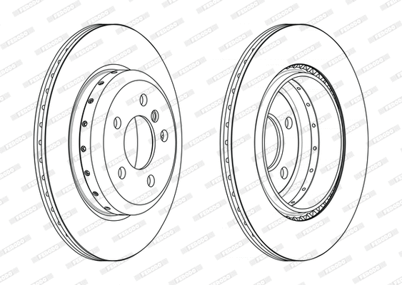 Brake Disc (DDF2504VC-1)