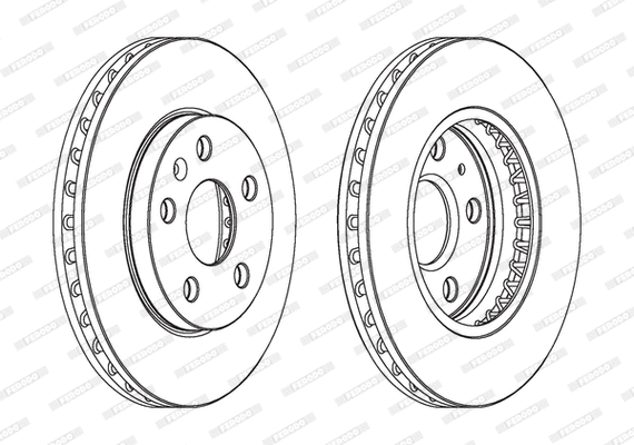 Brake Disc (DDF1721C)