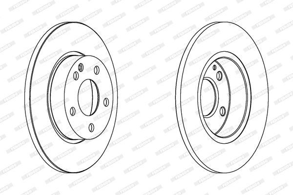 Brake Disc (DDF1219)