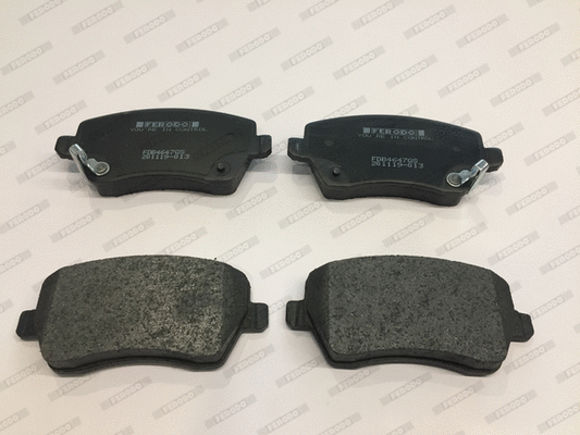 Brake Pad Set, disc brake (FDB4647QS)