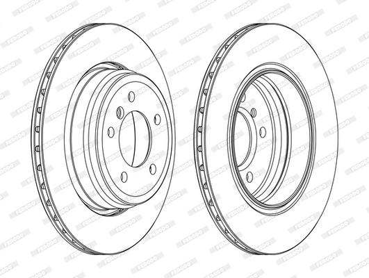 Brake Disc (DDF1244C-D)