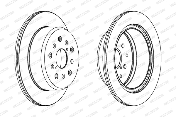 Brake Disc (DDF1375)