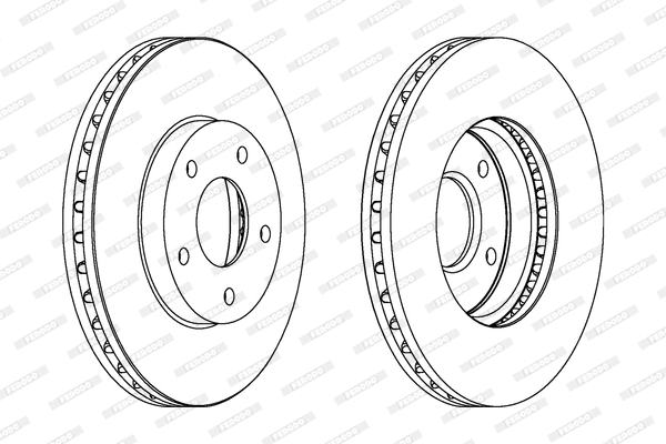 Brake Disc (DDF1249C)
