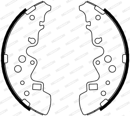 Brake Shoe Set (FSB4094)
