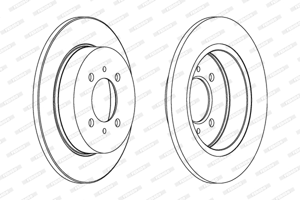 Brake Disc (DDF717)